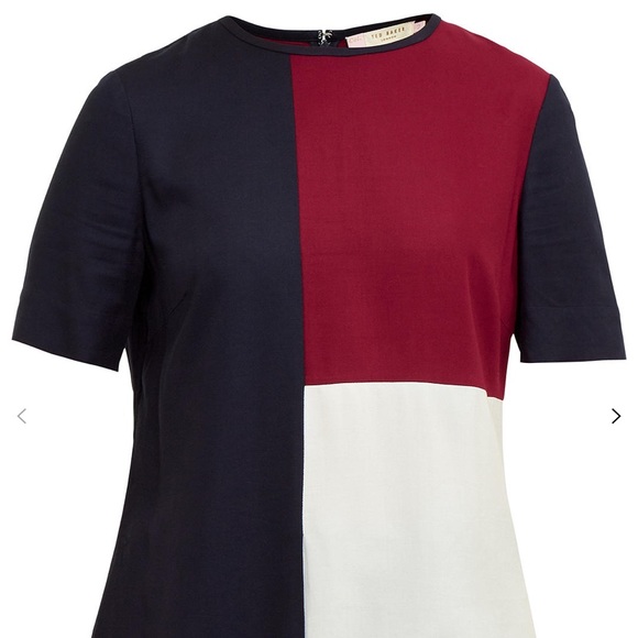 Ted Baker Color Block Top - Picture 4 of 4